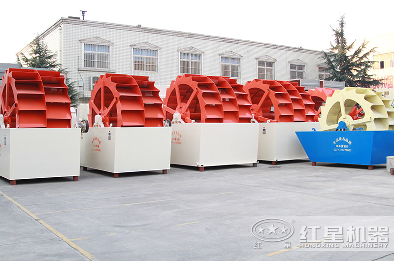雙輪、三輪洗沙機(jī)設(shè)備展示圖