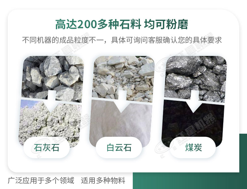 開廠如何選擇磨粉機(jī)型號？磨粉碎機(jī)有哪些型號？